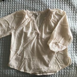 Part Two soft white blouse
